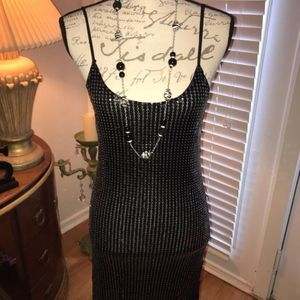 Beautiful Black Sequin Cocktail dress